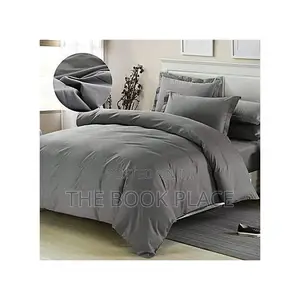 Bed Spread With and Pillow Cases - Gray