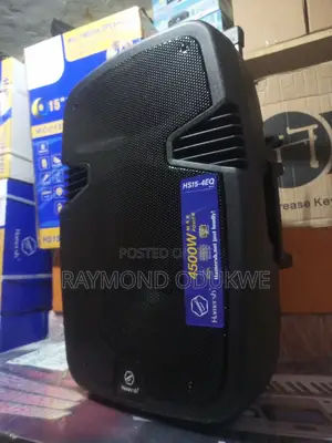 Durable 15" Bluetooth Wireless Speaker System