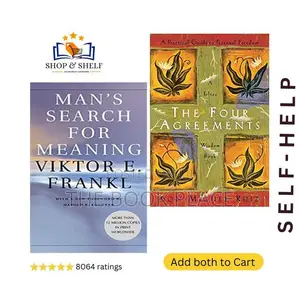 Man's Search for Meaning by Viktor E. Frankl + the Four Agre