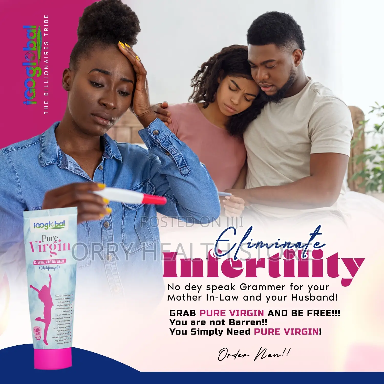 PURE VIRGIN for Fertility