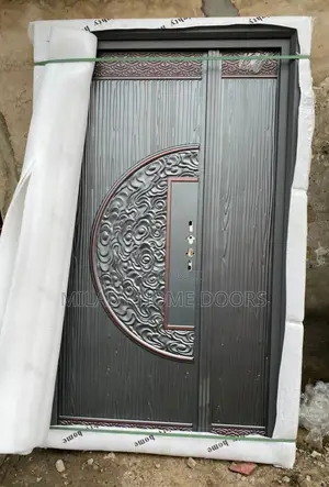4ft Copper Cast Security Door A07