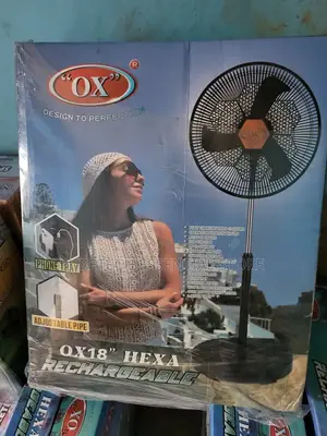 OX 18inchs Rechargeable Standing Fan