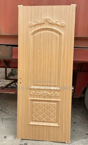 ZB 840m Turkey UPVC Plastic Wooden HDF Room Door (ZB03)
