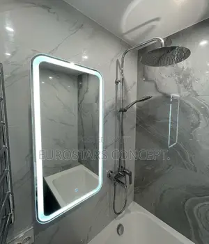 Mirror With LED Lights