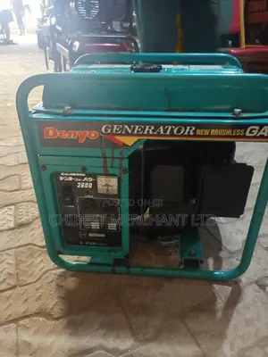 Denyo Foreign Used,100per Super Silent Generator