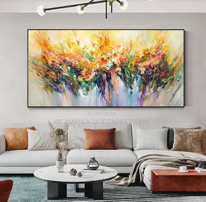 Oil Paint Canvas Print Artwork