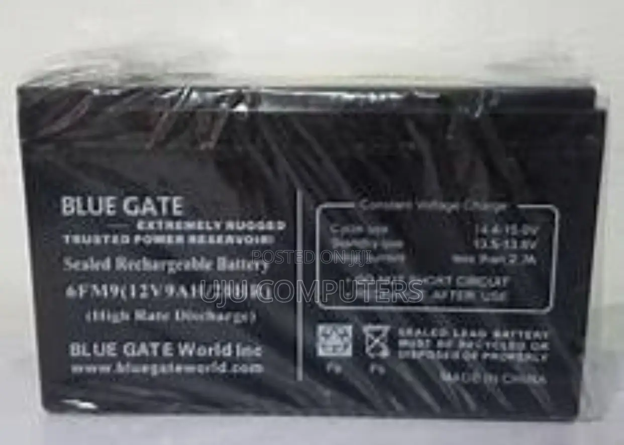 Bluegate Replacement Battery 12v/9ah