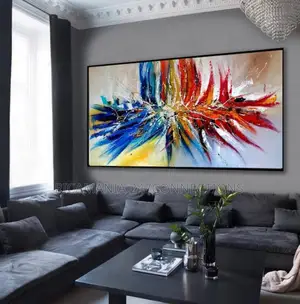 Oil Paint Canvas Print Artwork Frames