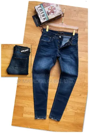 High Quality Turkish Men's Jeans Trouser
