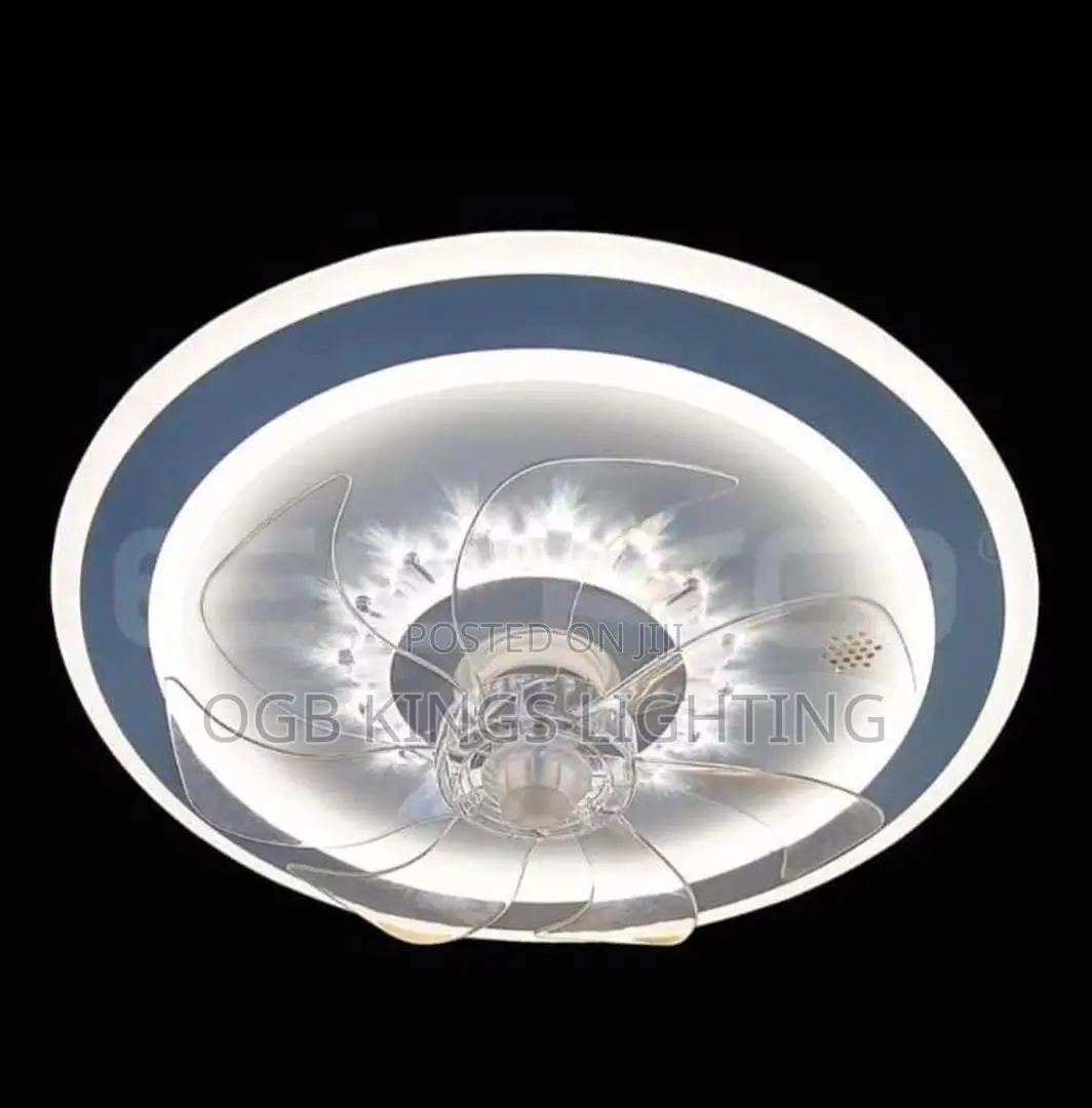 Ceiling Fan With Led Light and Remote Control