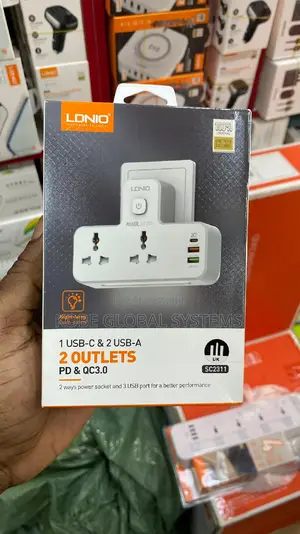 Ldnio 2 Outlets Power Socket Sc2311
