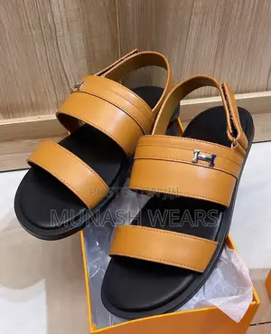 Original Leather Hermes Sandal
