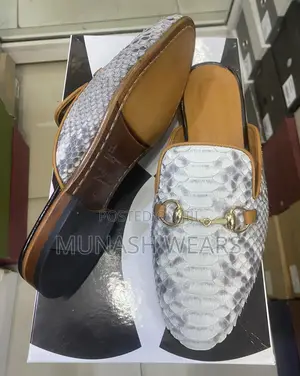 Italian Moreschi Skin Half Shoe