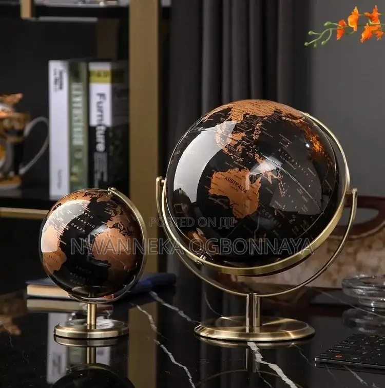 Luxury World Globe Decorative