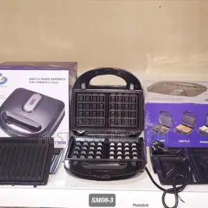 3 in 1 Panini Waffle Sandwich Maker
