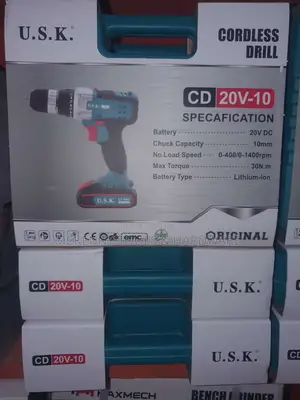 Usk Cordless Drill Screwdriver 20v