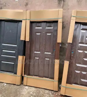 3ft Steel Security Door 6" Frame