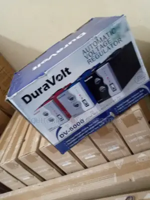 Duravolt Stabilizer - 5000watt Blue and White