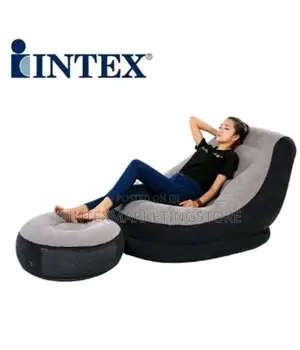 Intex Inflatable Ultra Lounge With Ottoman