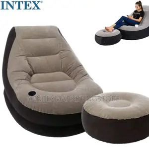 Intex Inflatable Ultra Lounge With Ottoman