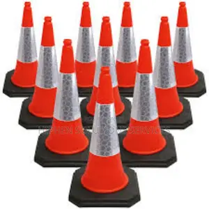 Orange PVC Road Safety Traffic Cones