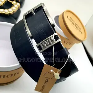 Hermes, Levi's and Versace Designers Men's Belts With Pack