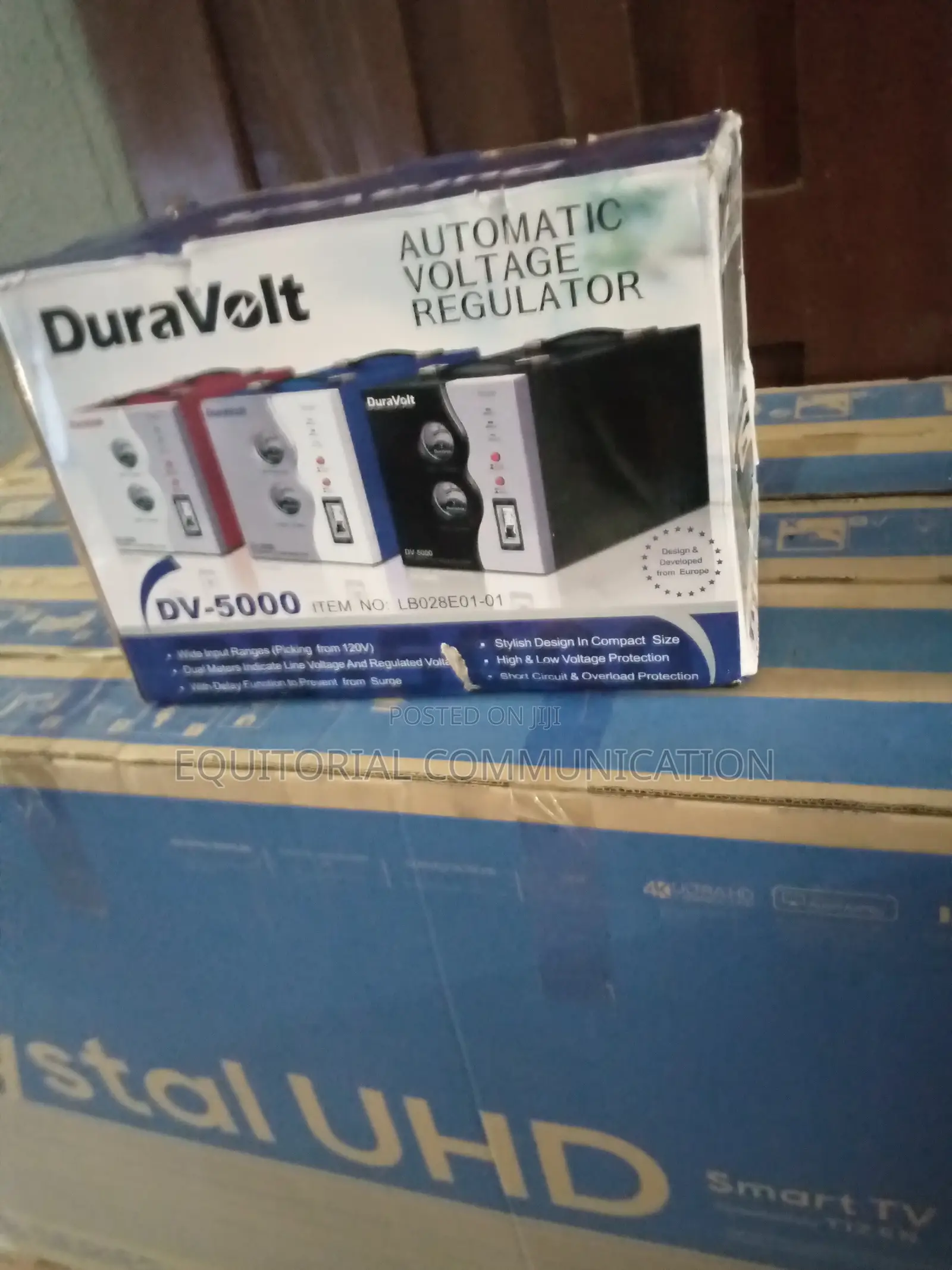 Automatic Duravolt White and Blue Stabilizer 