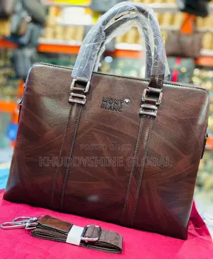 High Quality Leather Briefcase Laptop Documents Bags