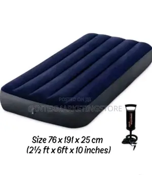 Intex Air Bed Classic Downy Airbed Dura Beam Standard