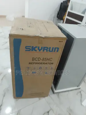 Skyrun 85l Double Door Refrigerator With Top Freezer