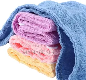 1pcs Microfibre After Shower Hair Drying Wrap-Blue
