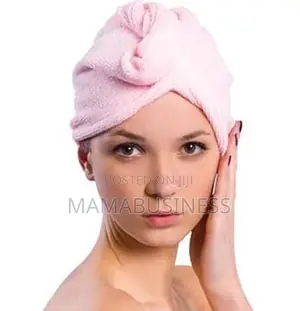 1pcs Microfibre After Shower Hair Drying Wrap-Pink