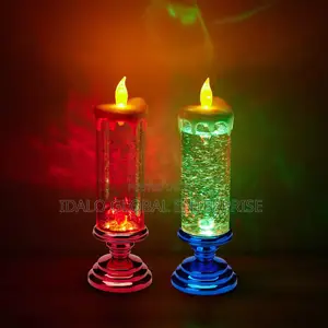 Rotating Glittering Candle