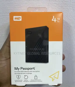 4tb My Passport External HDD
