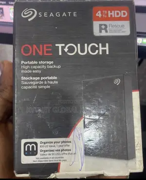 4tb Seagate One Touch External HDD
