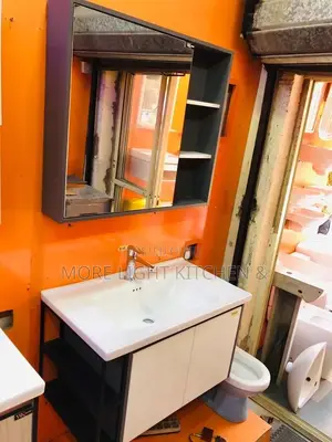 Black and White Royal Cabinet Basin