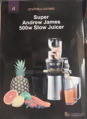 Super Andrew James Slow Juicer 500W