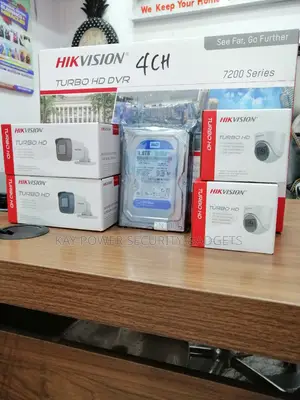 Hikvision 4 Channel Set