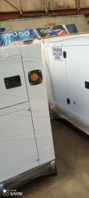 80kva Perkins Soundproof Diesel Generators 100% Copper Coil