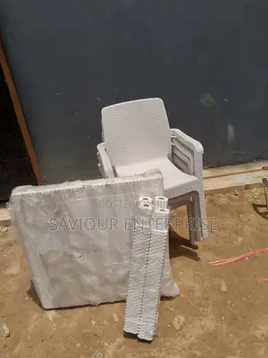 Set of Plastic Table and Chair