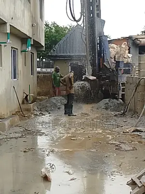 Borehole Drilling and Water Flushing