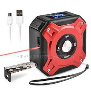 Rechargeable Multifunctional 40M Infrared Meter Steel Tape