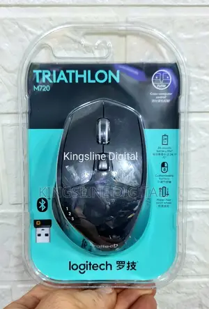 Logitech M720 Triathlon Wireless Bluetooth Mouse