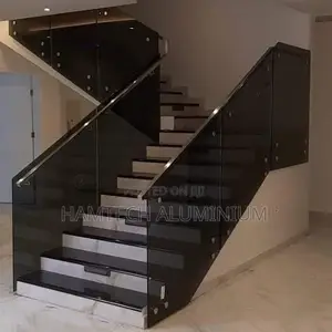New Design of 10mm Grey Tinted Tempered Glass Handrail