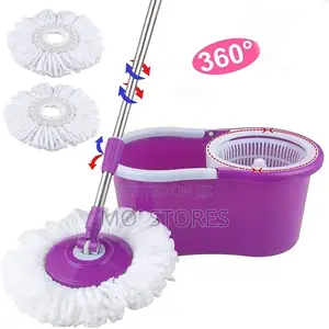 Rotating Plastic Inner Spin Mop With Bucket