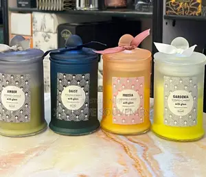 Ribbon Scented Candle