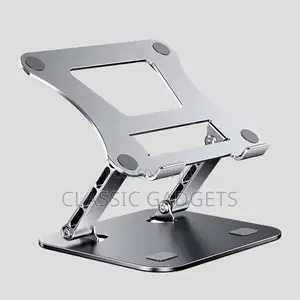 Aluminum Laptop Stand, Ergonomic Adjustable Notebook Stand,