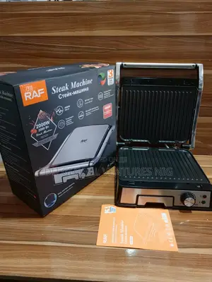 Raf Big Size Steak Machine (Griller) Indoor. 2000watts.