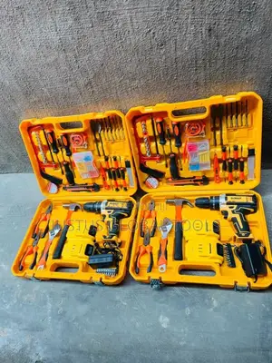 Dewalt Tools Set With Cordless Machine