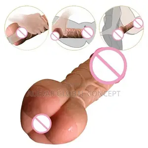 2in1 Non Vibrating Dildo With Men Masturbator Sex Toy